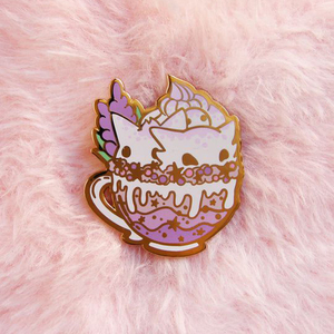 Pins y insignias de esmalte personalizados para el hogar, pin metálico de alta calidad, set de empaque de pins de esmalte con diseño de dientes, pin de solapa con temática de café, frutas y Navidad - Product Image 4