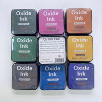Venta al por mayor DIY álbum de recortes almohadilla de tinta de óxido a base de agua para sello y pintura