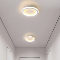 Plafonnier LED Créatif Nordique pour Entrée, Luminaire Moderne Minimaliste en Fer Forgé pour Escalier, Plafonnier pour Placard, Couloir, Balcon, Utilisation Intérieure