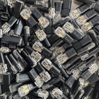 Connecteur rapide à double fil en cuivre et plastique, série D, boîtier transparent, sans soudure et sans dénudage, à déconnexion facile, pour bornes à sertir LED