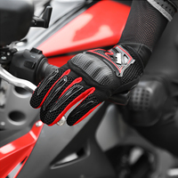 Gants de moto respirants de haute qualité HBG 1036, antidérapants, pour hommes, gants de course