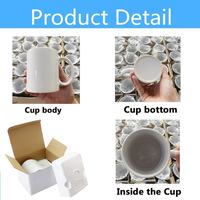 Vente en gros de tasses à sublimation de 11 oz, tasses en céramique vierges pour presse à chaud, cadeau promotionnel personnalisé pour entreprise