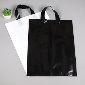 Sac réutilisable personnalisé avec valve, en LDPE/HDPE, impression sérigraphique, poignée longue, pour supermarché - Product Image 2