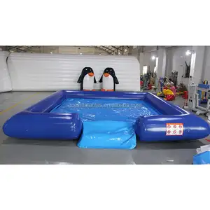 अनुकूलित डबल नीचे उद्यान के लिए inflatable स्विमिंग पूल बच्चे