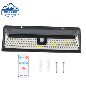 Lampe solaire rectangulaire étanche à LED pour porte de camping-car, montage latéral extérieur, automatique, pour camping-car - Product Image 4