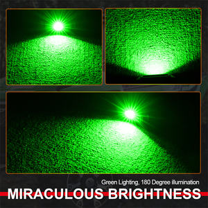 Lumière de lecture de carte intérieure de voiture 12V de couleur verte pour la chasse nocturne, la pêche, le <span class=keywords><strong>camping</strong></span>, avec <span class=keywords><strong>interrupteur</strong></span> pour UTV - Product Image 4