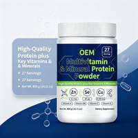 Poudre de protéines multivitaminées et minérales OEM, formule personnalisée, complément alimentaire nutritionnel pour adultes