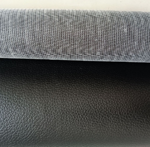 Rollos de cuero de imitación de grado a precio <span class=keywords><strong>barato</strong></span> para muebles tapicería de coche rollos de cuero de PVC stock - Product Image 3