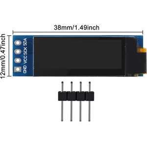 0.91 ''<span class=keywords><strong>LCD</strong></span> ekran modülleri 0.91 inç IIC I2C OLED ekran I2C OLED ekran sürücüsü DC 3.3V/5V <span class=keywords><strong>Arduino</strong></span> için - Product Image 4