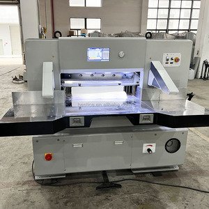<strong>Automatic</strong> Double Hydraulic <strong>Guillotine</strong> <strong>Paper</strong> Cutting Machine Heavy Duty 920 Hydraulic <strong>Paper</strong> <strong>Cutter</strong> <strong>Program</strong> <strong>Control</strong> - Product Image 4