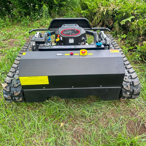 Tondeuse à gazon robotisée à chenilles en caoutchouc, télécommandée, moteur quatre temps haute puissance, sans crainte de glisser sur les pentes - Product Image 3