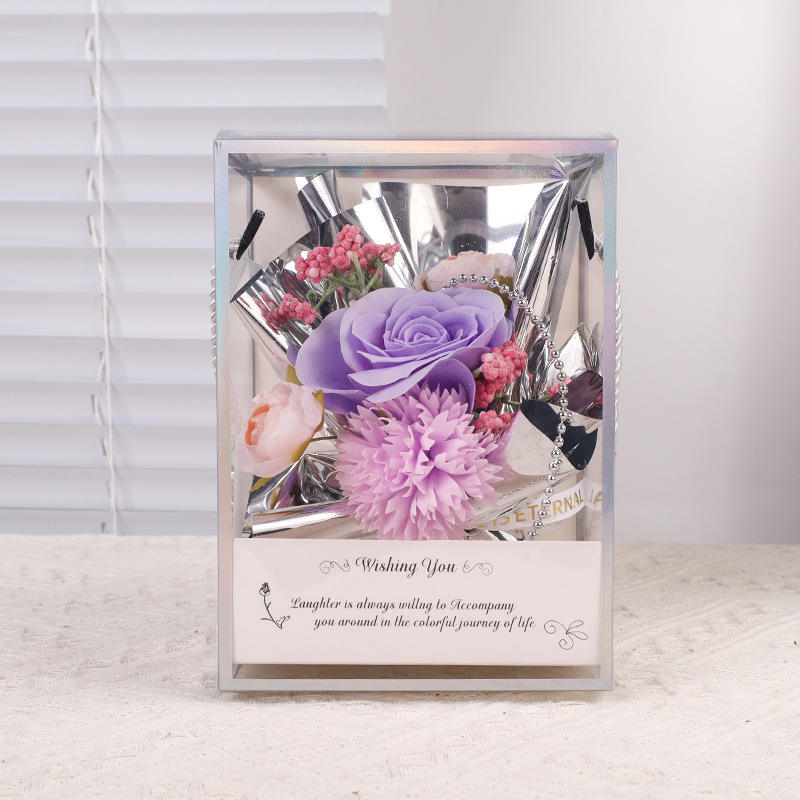 โบว์สีฟ้า-กระโปรงลายสก๊อต