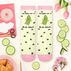 Lustige Cartoon-Crew-Socken aus Baumwolle für Frauen, Mädchen und Kinder, Niedliche Neuheiten-Socken, Weiße Elefanten-Scherzartikel - Product Image 4