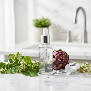 Ampolla Facial Antienvejecimiento Herbal con Ácido Hialurónico para una Piel Suave y Firme - Product Image 3