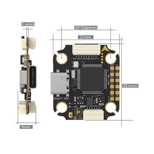 IFlight Borg Mini F7 Stack 4-8S Contrôleur de vol 60A ESC Brushless Intégré ELRS 2.4G 20x20 <span class=keywords><strong>FPV</strong></span> Fly Tower <span class=keywords><strong>pour</strong></span> <span class=keywords><strong>Drone</strong></span> RC - Product Image 3