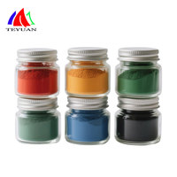 Fabricant de pigment en poudre colorant bonne dispersion de la peinture de ciment oxyde de fer Fe2O3 pigment inorganique