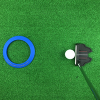 MAZEL Golf Putting Green Lochbecher Übungstrainingshilfen Golfring Putt Trainer Indoor & Outdoor Golf Übungsloch