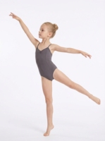 Nouveauté, qualité garantie, produit populaire, justaucorps de danse en polyester à fines bretelles