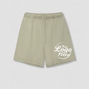 High Quality <b>Lounge</b> & Streetwear <b>Shorts</b> for <b>Men</b> 380G Soft Cotton Relaxed Earth Tone Design <b>Men's</b> <b>Shorts</b> - Product Image 4