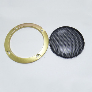 Perforado rojo de plástico de la cubierta del altavoz 3 "rejilla del altavoz envío gratuito para las muestras - Product Image 4