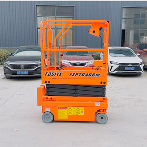 แพลตฟอร์มยกแบบกรรไกรขนาดเล็กสำหรับพื้นที่ขรุขระ รุ่น FZPT0406M แบบปรับแต่งได้สำหรับขาย - Product Image 5