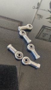 ลูกปืนปลายก้านเกลียว M6 M8 M10 M20 ขนาด 3/4 5/8 7/8 11/16 นิ้ว ข้อต่อพวงมาลัยแบบไฮม์ ปลายก้าน - Product Image 6