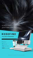 Escáner de Folículos Capilares 2026, Detector de Diagnóstico del Cuero Cabelludo, Analizador de Cabello, Dispositivo de Análisis del Cuero Cabelludo, Uso Doméstico y en Salones de Belleza