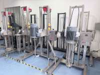 Homogénéisateur Agitateur Pneumatique CE à Cisaillement Élevé pour Peintures, Encres et Teintures, en Acier Inoxydable, pour Barils
