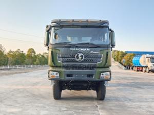 Custom green Shacman 6×6 off-road sewage <b>suction</b> truck, Weichai-powered for tough road conditions, for overseas export, - Product Image 2