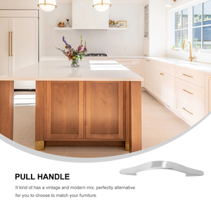 Poignées de meuble en acier inoxydable 80 mm, boutons de tiroir modernes et vintage pour cuisine, salle de bain, armoire, placard - Product Image 2