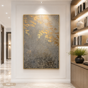 HALO Vietnam Vente en gros d'art mural abstrait moderne en verre trempé, peinture décorative de luxe pour la maison, fabricant, service OEM ODM - Product Image 4