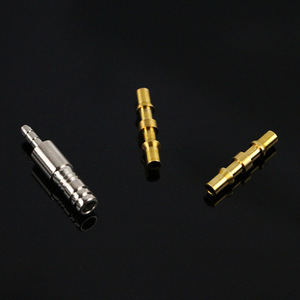 <b>Quick</b> Coupler Brass Air Hose Adapter 29mm Straight Insertion Pneumatic <b>Connector</b> for PTFE Tubing Multipurpose Use - Product Image 1