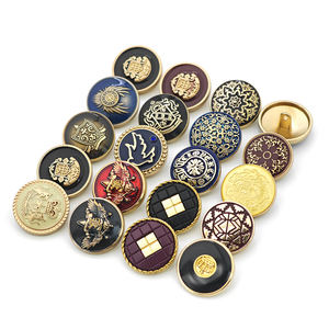 KUNSHUO-Chaqueta de Uniforme con Botones, Traje de Esmoquin con Vástago de Metal, Chaqueta de Abrigo Azul Marino Personalizada - Product Image 2