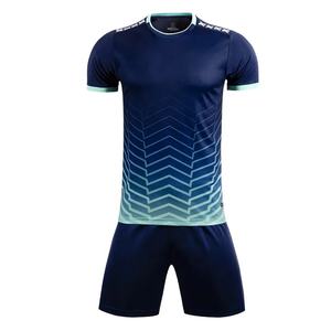 Set Jersey sepak bola kustom kualitas tinggi, setelan Jersey seragam sepak bola, pakaian olahraga klub sepak bola - Product Image 5