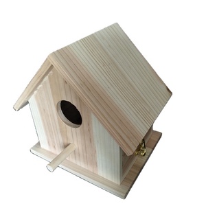 Parakeet yuvalama kutusu ahşap kuş yetiştiriciliği yuva papağanlar çiftleşme evi - Product Image 5