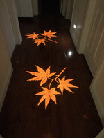 Projecteur LED de logo Gobo pour la décoration de fête de Noël avec logo personnalisé pour la publicité