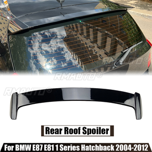 Para <span class=keywords><strong>BMW</strong></span> E87 E81 1 Series <span class=keywords><strong>Hatchback</strong></span> 2004-2012 116i <span class=keywords><strong>120i</strong></span> 118i alerón de techo trasero ABS cola maletero labio cuerpo Kit Tuning - Product Image 1