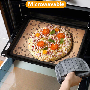 Tapete de Silicona para Hornear de Grado Alimenticio, Reutilizable, Ecológico, Apto para Lavavajillas y Horno, 42x33cm, para Galletas, Macarrones, Pasteles y Pan - Product Image 6
