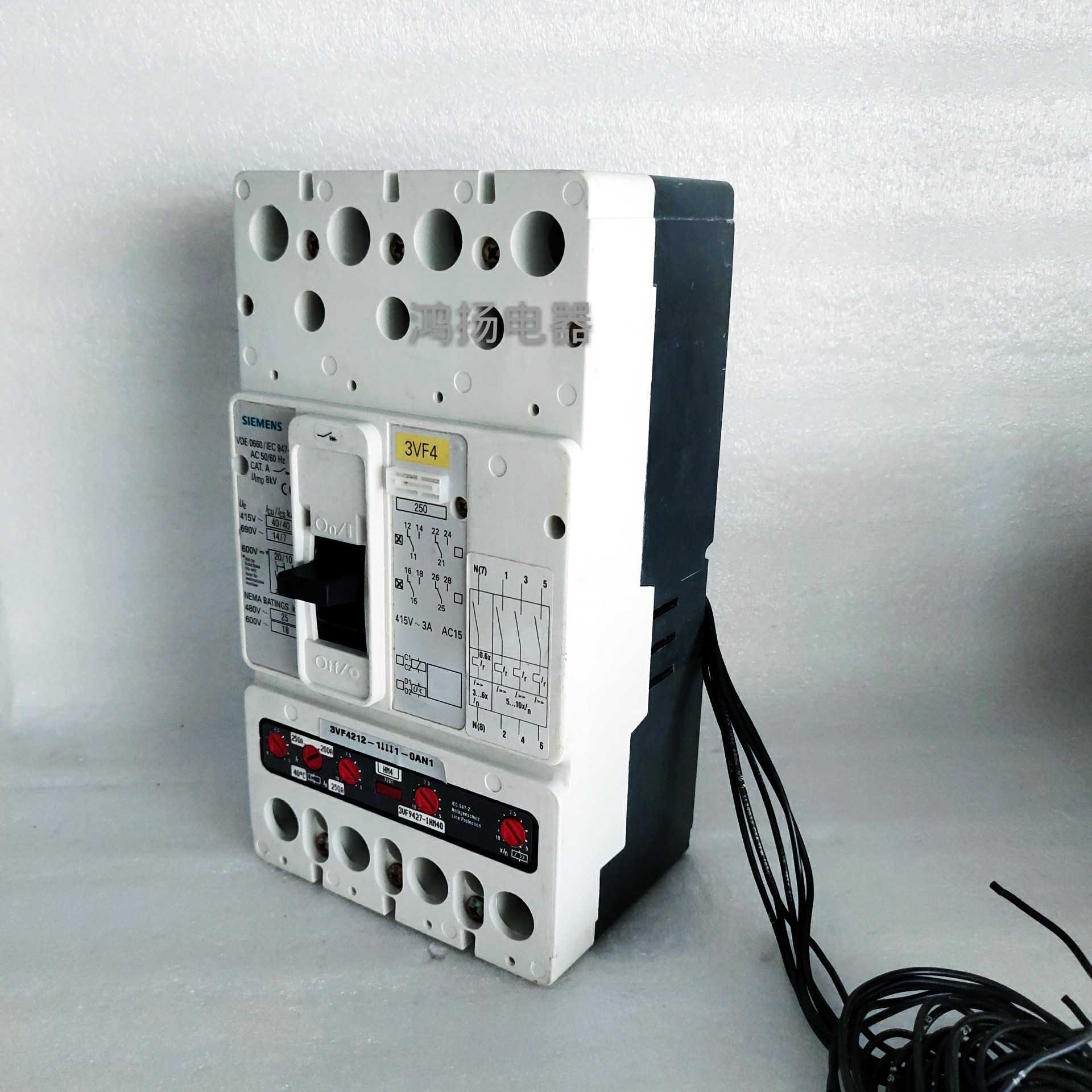 Siemens 3vf4212-1hm41-0an1 4P/200-250A - High-Quality Industrial