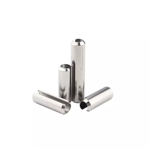 สลักพินสปริงทรงกระบอกแบบม้วน ทำจากเหล็กกล้าไร้สนิม DIN 7344 สำหรับงานหนัก - Product Image 2