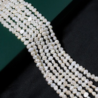 Perles d'eau douce naturelles 4-5 mm, perles baroques pour la création de colliers, bracelets et accessoires, perles baroques