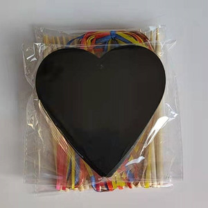 Peintures à gratter élégantes faites à la main pour la Saint-Valentin, style ange féerique, <span class=keywords><strong>carte</strong></span> d'amour, 6 feuilles de papier, vente saisonnière, cadeaux - Product Image 6