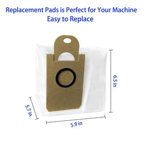 Bolsas de Repuesto para Aspiradoras <span class=keywords><strong>Laresar</strong></span> L6 Pro/Honiture Q6 Pro/Neabot N2, Accesorios y Repuestos - Product Image 4