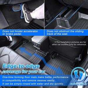 Carpets 5D Tpo All Weather Floor Mat Deep Dish Floor Mat <b>Tpe</b> Car Carpet - Product Image 2