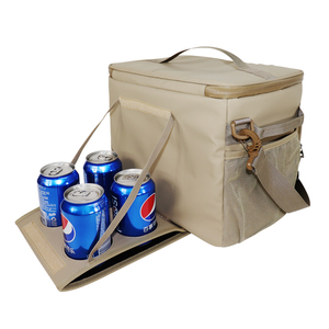 กระเป๋าเก็บความร้อนแบบลำลองสำหรับแคมป์ปิ้ง ทำจากโพลีเอสเตอร์ สำหรับใช้งานกลางแจ้ง ความจุขนาดใหญ่ ใช้งานได้สองแบบ เย็บด้วยเครื่องจักร เหมาะสำหรับเก็บอาหาร - Product Image 5
