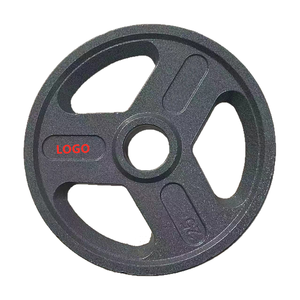 Disques de <span class=keywords><strong>Poids</strong></span> en Fonte à Trois Poignées pour la <span class=keywords><strong>Musculation</strong></span> à Domicile, Plaques de <span class=keywords><strong>Poids</strong></span> en Fer pour l'Entraînement et le Bodybuilding - Product Image 3