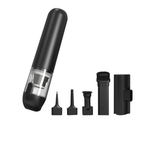Aspirateur portable sans fil rechargeable 18 kPa, sans sac, avec fonction souffleur, pour voiture et hôtel, base de charge sans fil