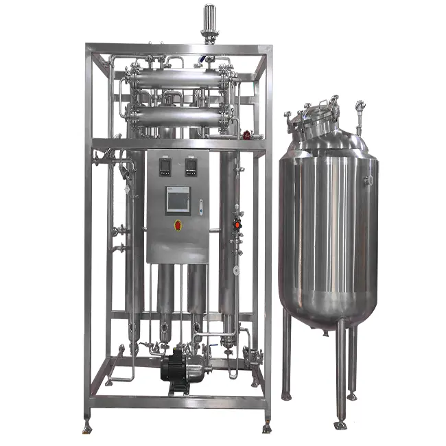 Thiết bị xử lý nước cho nước phun đa tác dụng máy nước cất 0.1-8t/h Bộ chưng cất