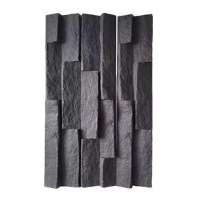 中国制造传统风格3D几何隔音PU石材岩石贴面城堡聚氨酯构件墙面装饰 - Product Image 6