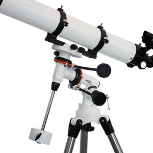 Telescopio Refractor EQ80900 con Apertura de 80 mm y Distancia Focal de 900 mm, Telescopios Portátiles Ajustables para Astronomía Ecuatorial - Product Image 3